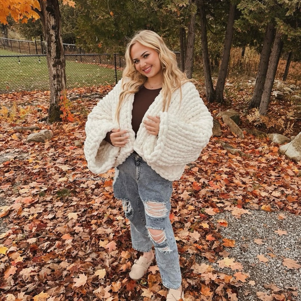 Chunky Knit Cardigan
